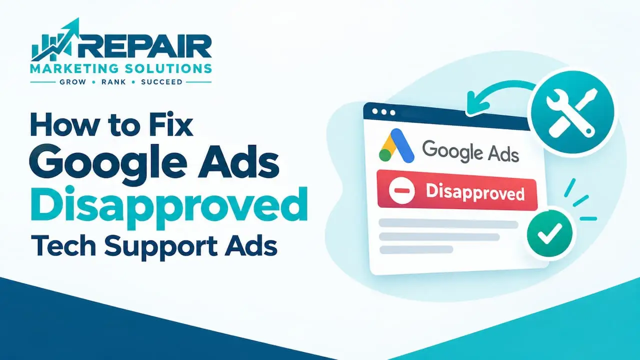 Fixing Disapproved Google Ads