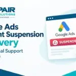 Google Ads Suspension Recovery Banner
