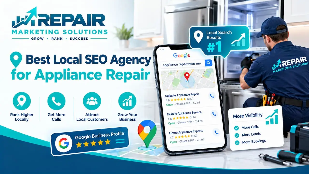 Best Local SEO Agency for Appliance Repair: Top 5 Picks